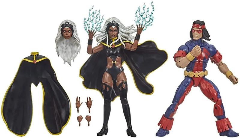 Boneca Tempestade E Thunderbird Marvel Legends X-men Hasbro E9297